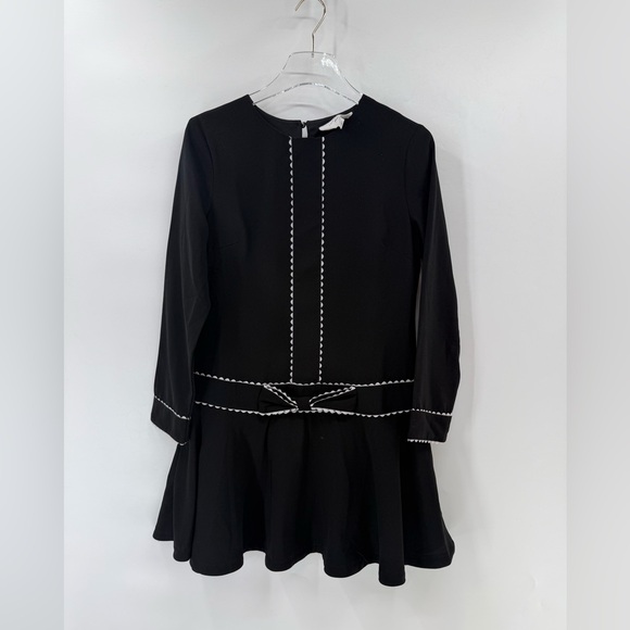 POMANDER PLACE Black Isabel Bow Dress size small - Picture 6 of 8